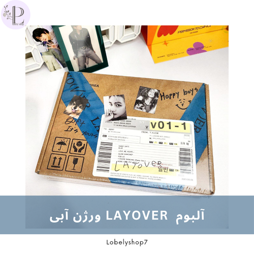 آلبوم LAYOVER از Taehyung ورژن آبی