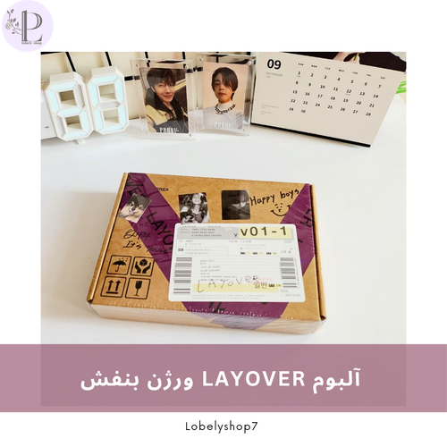 آلبوم LAYOVER از Taehyung ورژن بنفش